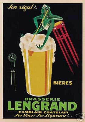 (16x20) Phy (Brasserie Lengrand) Art Poster Print