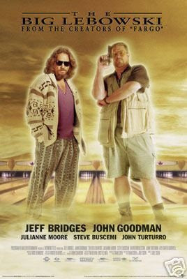THE BIG LEBOWSKI MOVIE POSTER - RARE NEW 24X36 PRINT