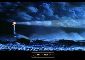 LIGHTHOUSE POSTER Guardian of the Night RARE NEW HOT