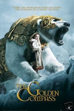 THE Golden Compass Movie Poster There Are Worlds New