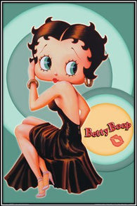 BETTY BOOP POSTER Lipstick Kiss RARE HOT 24X36