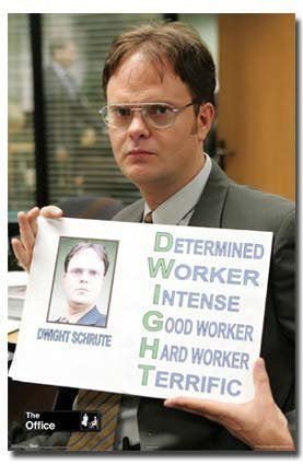 THE OFFICE POSTER Amazing Shot of Dwight RARE HOT NEW