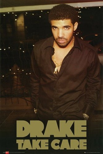DRAKE Poster Take Care RARE HOT NEW 24x36
