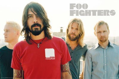 FOO FIGHTERS POSTER Group Shot RARE HOT 24X36