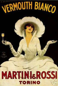 Martini & Rossi Poster by Marcello Dudovich 24 x 36in
