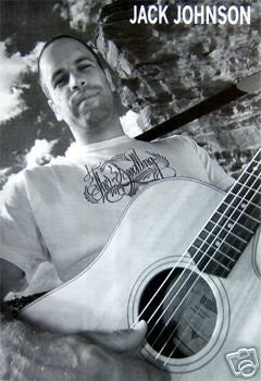 Jack Johnson Poster Guitar Shot Rare New Hot 24x36