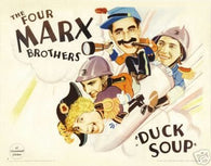 Duck Soup Movie Poster the Marx Brothers Rare Vintage 4