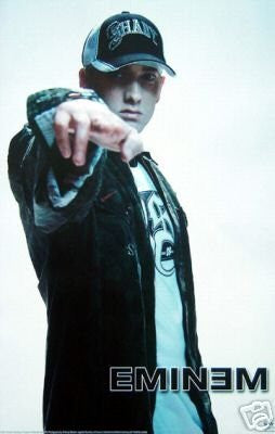 Eminem Poster - Pointing Gun Fingers - Rare New