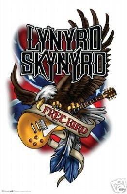Lynyrd Skynyrd Poster - Free Bird - Rare New Hot 24x36