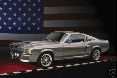 67 Gt5oo Mustang NEW 24x36 Poster Eleanor Print
