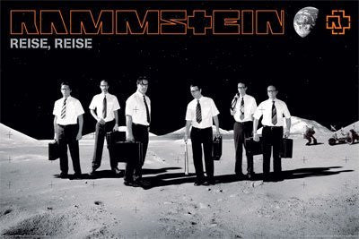 RAMMSTEIN POSTER Moon Gang Shot RARE HOT 24X36