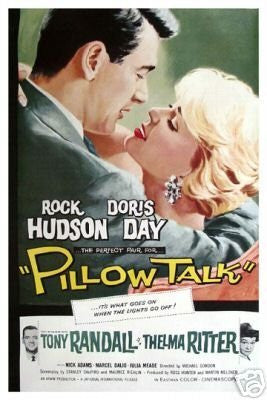 Pillow Talks Movie Poster - Doris Day - Rock Hudson