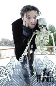BAM MARGERA POSTER - SKELETON - FUNNY RARE NEW 24X36