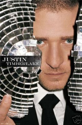 Justin Timberlake Poster - Amazing Disc0 Shot - New