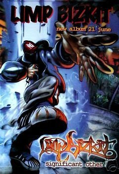 Limp Bizkit Poster Significant Other Rare Hot 24x36