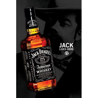 Jack Daniel's-Bottle, Brand Poster Print, 24 by 36-Inch