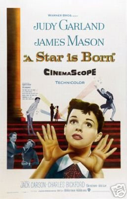 A Star Is Born Movie Poster Judy Garland James Mason 1
