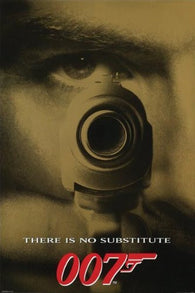JAMES BOND MOVIE POSTER - 007 GOLDENEYE NO SUBSTITUTE