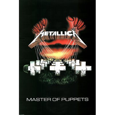 METALLICA POSTER Master of Puppets RARE NEW HOT 24X36