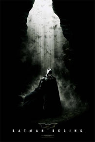BATMAN BEGINS POSTER In a Cave RARE HOT NEW 24X36