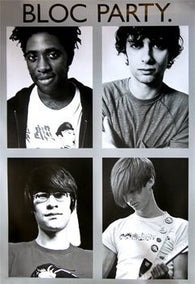 BLOC PARTY POSTER Amazing Collage RARE HOT NEW 24X36