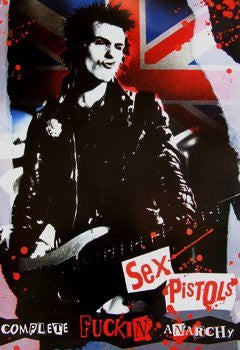 SEX PISTOLS POSTER Complete F... Anarchy NEW HOT 24X36