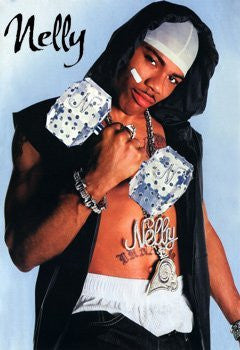 NELLY POSTER Lifting Weights RARE NEW HOT 24x36