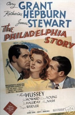 THE Philadelphia Story Movie Poster Cary Grant 1