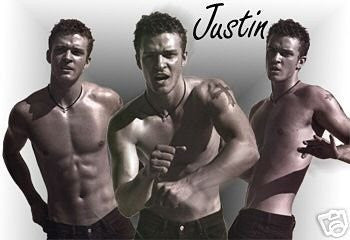 Justin Timberlake Poster Hot Sexy Shots Rare NEW 24x36