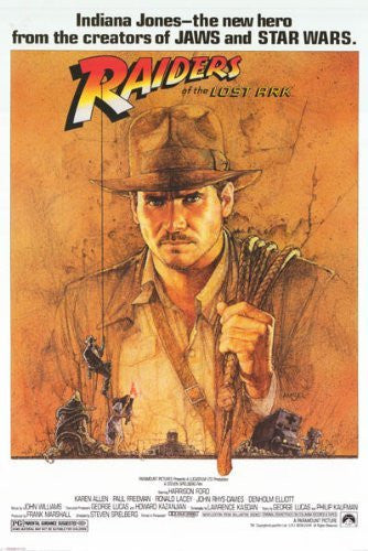Indiana Jones Raiders of the Lost Ark Movie Poster Harrison Ford