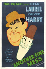 Another Fine Mess Movie Poster Laurel and Hardy