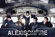 ALEX IS ON FIRE POSTER Alexisonfire Bus Group Shot