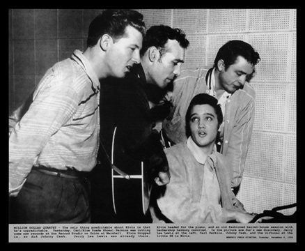 Million Dollar Quartet Poster Elvis Presley Johnny Cash
