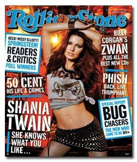 SHANIA TWAIN POSTER RARE HOT 24X36