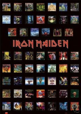 IRON MAIDEN ALBUM COVERS NEW 24X36 POSTER RARE PRINT