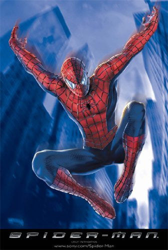 SPIDER-MAN POSTER Jumping Spiderman NEW