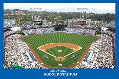 DODGER STADIUM POSTER Amazing Shot - Los Angeles RARE HOT NEW 24x36