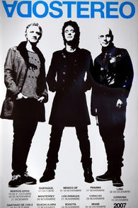 SODA STEREO TOUR POSTER Amazing Group Shot NEW 24X36