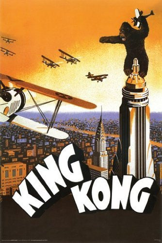 KING KONG MOVIE POSTER Rare Hot New 24x36