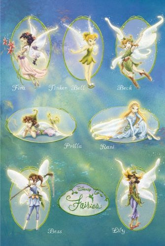 DISNEY FAIRIES POSTER - TINKERBELL - HOT NEW 24X36