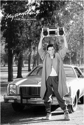 SAY ANYTHING - John Cusack - IN YOUR EYES MOVIE POSTER by HSE