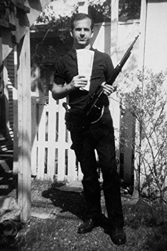 LEE HARVEY OSWALD POSTER Famous Rifle Pose RARE HOT NEW 24x36