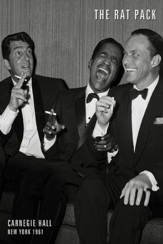 THE RAT PACK POSTER Carnegie Hall 1965 Frank Sinatra