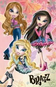 LIL Bratz Pixiez Fashion Girlz Poster - NEW 24x36