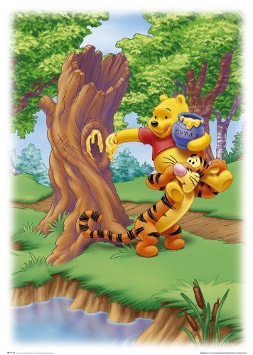 DISNEY WINNIE THE POOH POSTER - HUNNY CLIMB 24X36