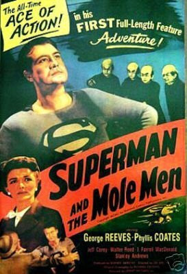 Superman Vintage Movie Poster - Rare New 24x36 Print