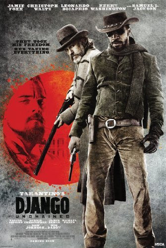 Django Unchained - They Took His Freedom Tarentino Movie Poster Print