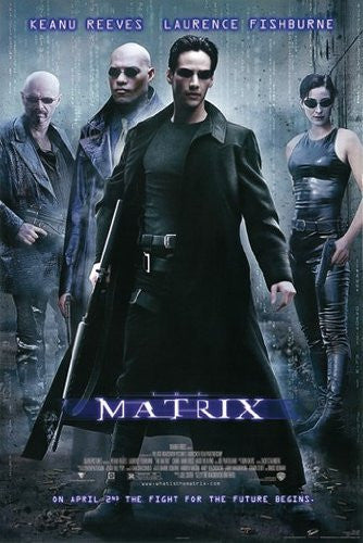 THE MATRIX POSTER Keanu Reeves RARE HOT NEW 24x36