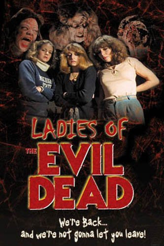 LADIES OF EVIL DEAD MOVIE POSTER - RARE NEW 24X36 PRINT