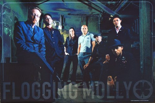 FLOGGING MOLLY POSTER Amazing Group Shot RARE NEW 24X36